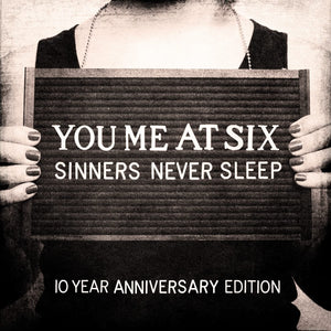 You Me At Six - Sinners Never Sleep (3868010) 3 LP Set 10th Anniversary Edition Grey Vinyl