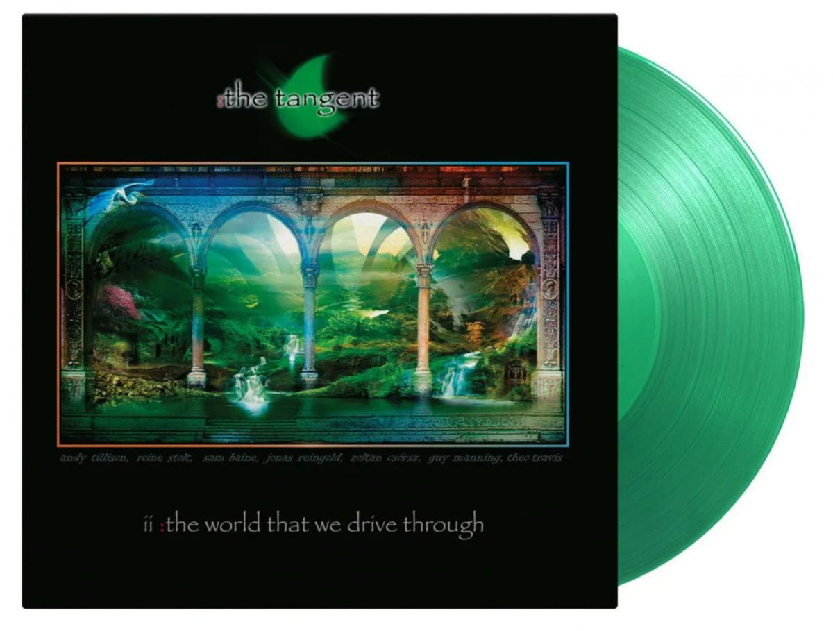 The Tangent sophomore prog rock album 180g audiophile green vinyl edition