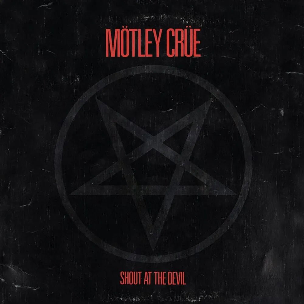 Motley Crue Shout at the Devil CD album cover artwork