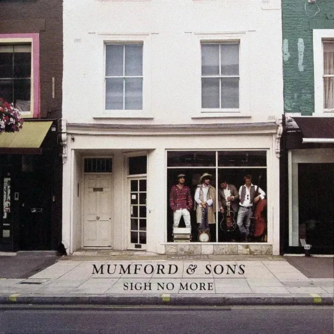 Mumford and Sons Sigh No More ultra-clear vinyl reissue cover