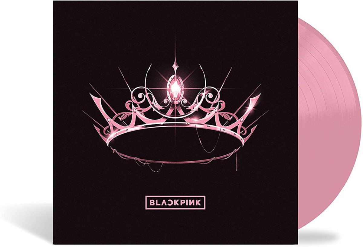 BLACKPINK THE ALBUM record on vinyl from the chart-topping K-pop release