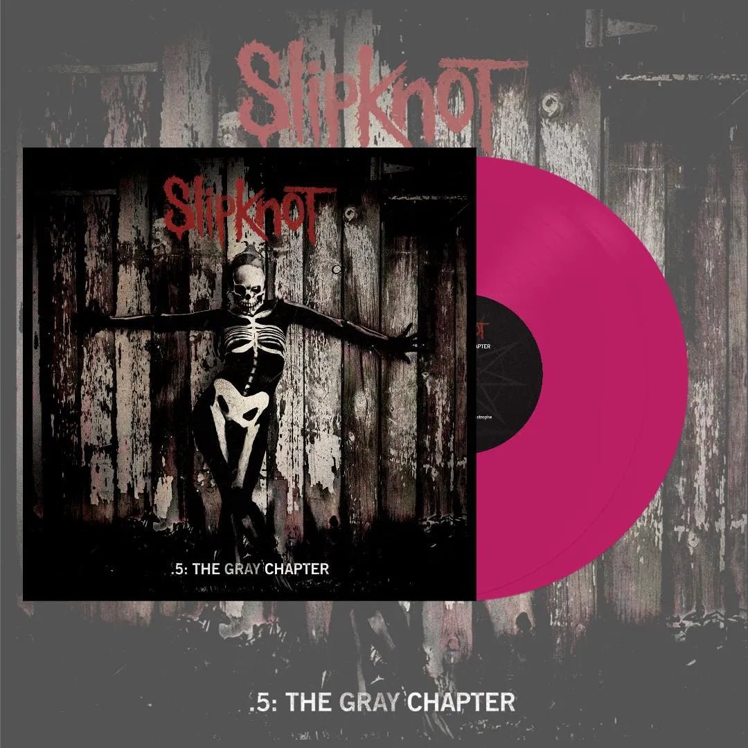 Slipknot - .5: The Gray Chapter 2 LP Pink Vinyl - 2 - LP - Orchard Records