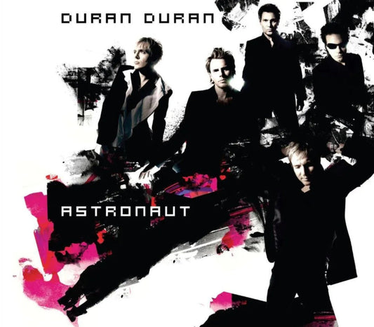 Astronaut album cover by Duran Duran, featuring the classic five-member lineup.