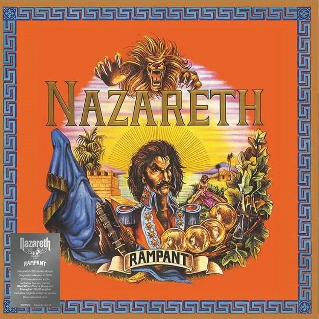 Nazareth - Rampant LP Blue Vinyl - 1 - LP - Orchard Records