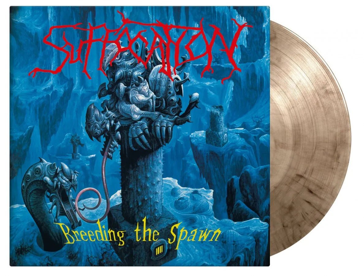 Suffocation - Breeding Of The Spawn (MOVLP3057) LP Smoke Vinyl cover 1