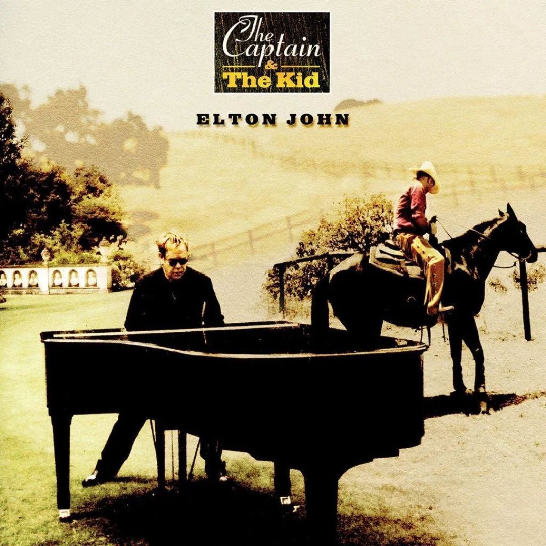 Elton John The Captain And The Kid remastered 1LP vinyl with Lyrics and Scraps booklets