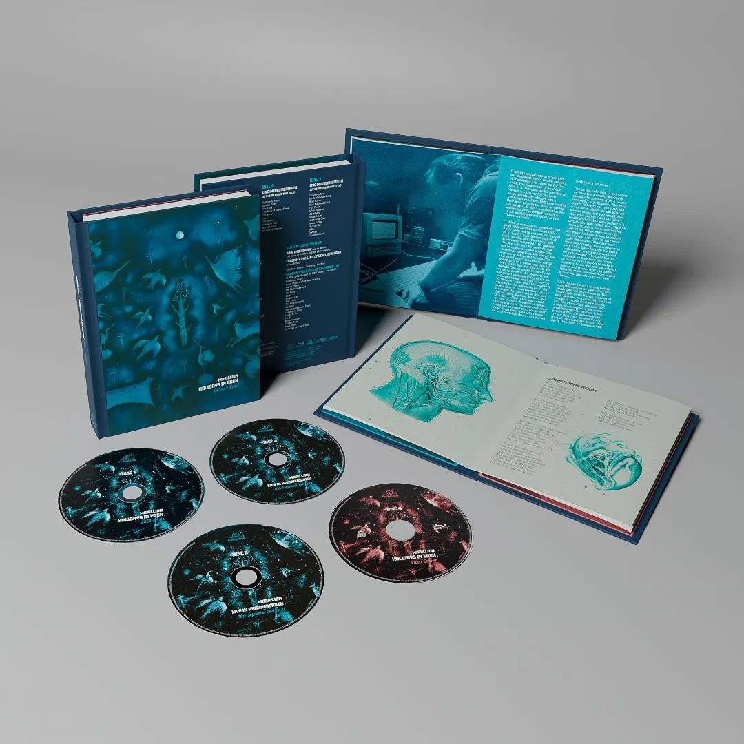Marillion - Holidays In Eden 3 CD Blu - Ray - 2 - CD - Orchard Records