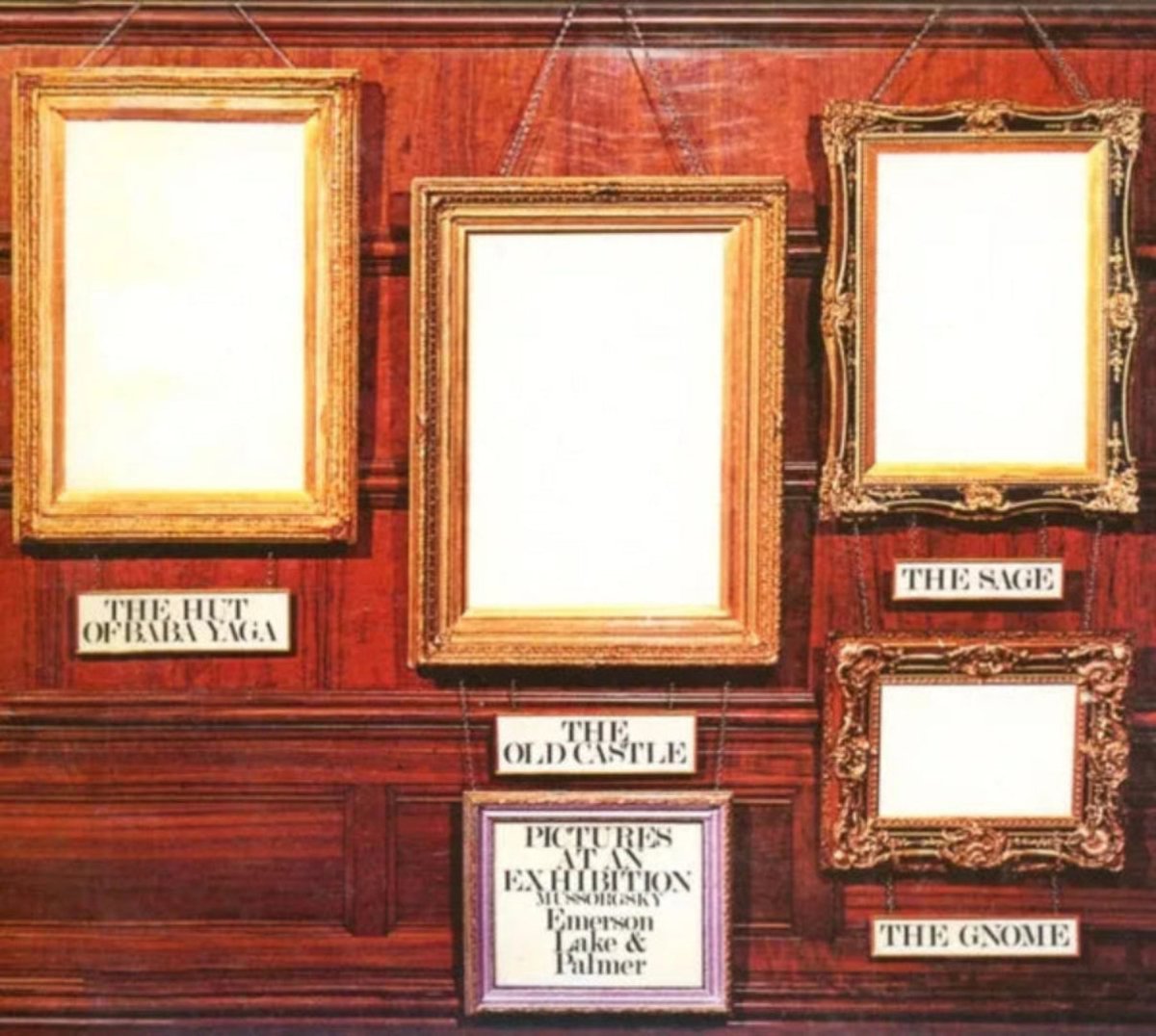 Emerson Lake & Palmer Pictures At An Exhibition 2CD progressive rock live set.