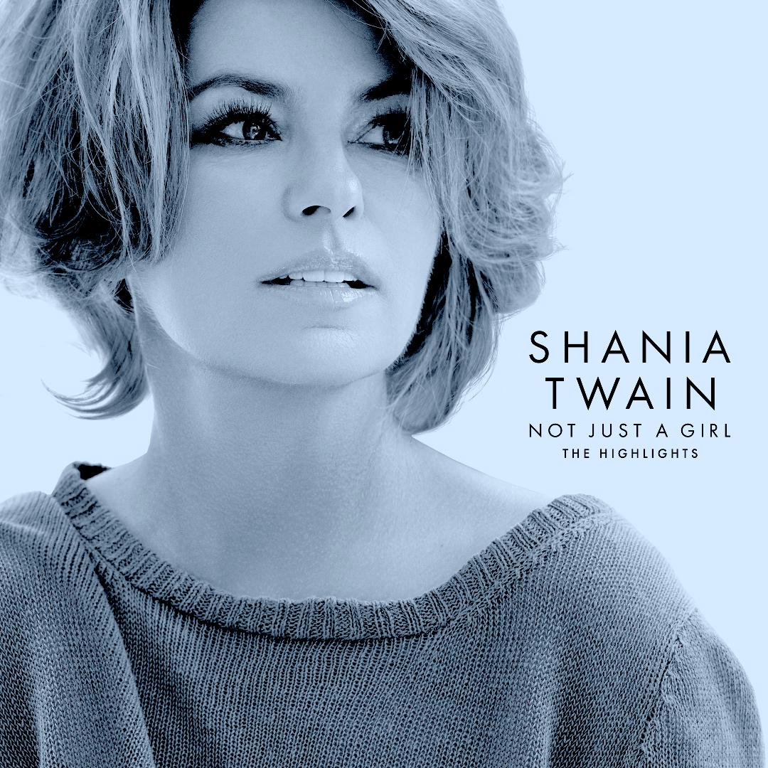 Shania Twain Not Just a Girl CD compilation album cover artwork