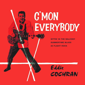 Eddie Cochran - C'Mon Everybody (IKON05) 10" Single Orange Vinyl