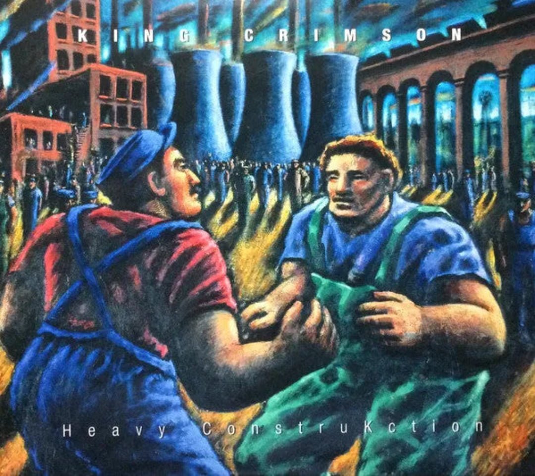 King Crimson Heavy ConstruKction 2018 3 CD reissue digipak