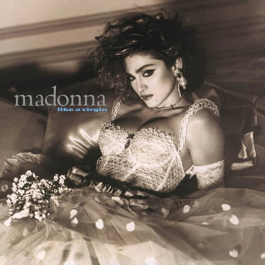Madonna Like A Virgin LP vinyl album cover classic 80s pop icon