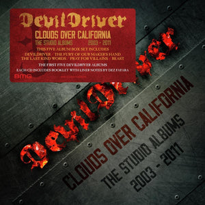 DevilDriver - Clouds Over California: The Studio Albums 2003 – 2011 (BMGCAT615CDBOX) 5 CD Box Set