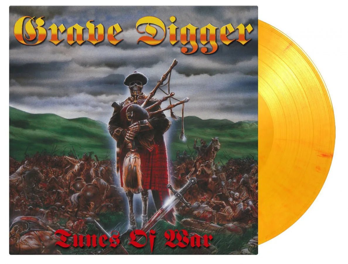 Grave Digger - Tunes Of War 2 LP Flaming Vinyl - 2 - LP - Orchard Records