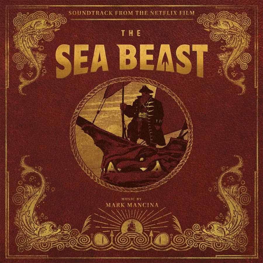 Mark Mancina - The Sea Beast Soundtrack LP Red White & Black Marbled Vinyl - 1 - LP - Orchard Records