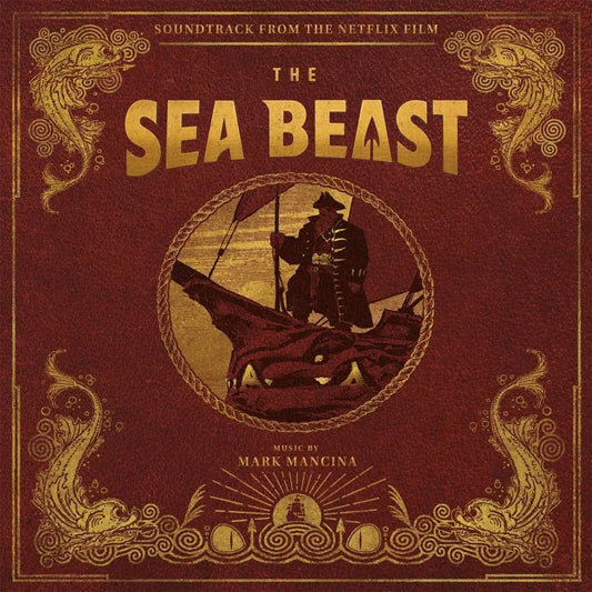 Mark Mancina - The Sea Beast Soundtrack LP Red White & Black Marbled Vinyl - 1 - LP - Orchard Records