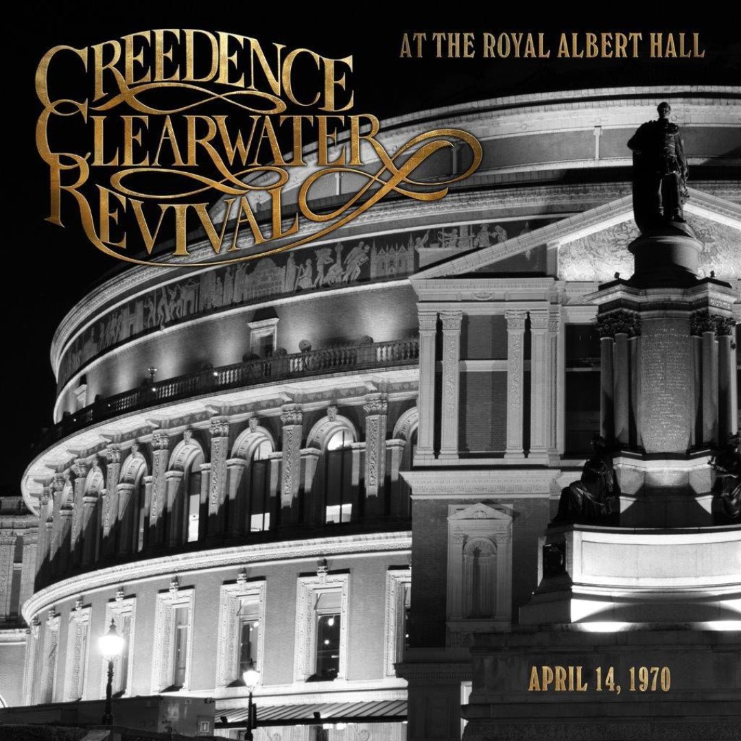 Creedence Clearwater Revival At The Royal Albert Hall LP live album cover artwork