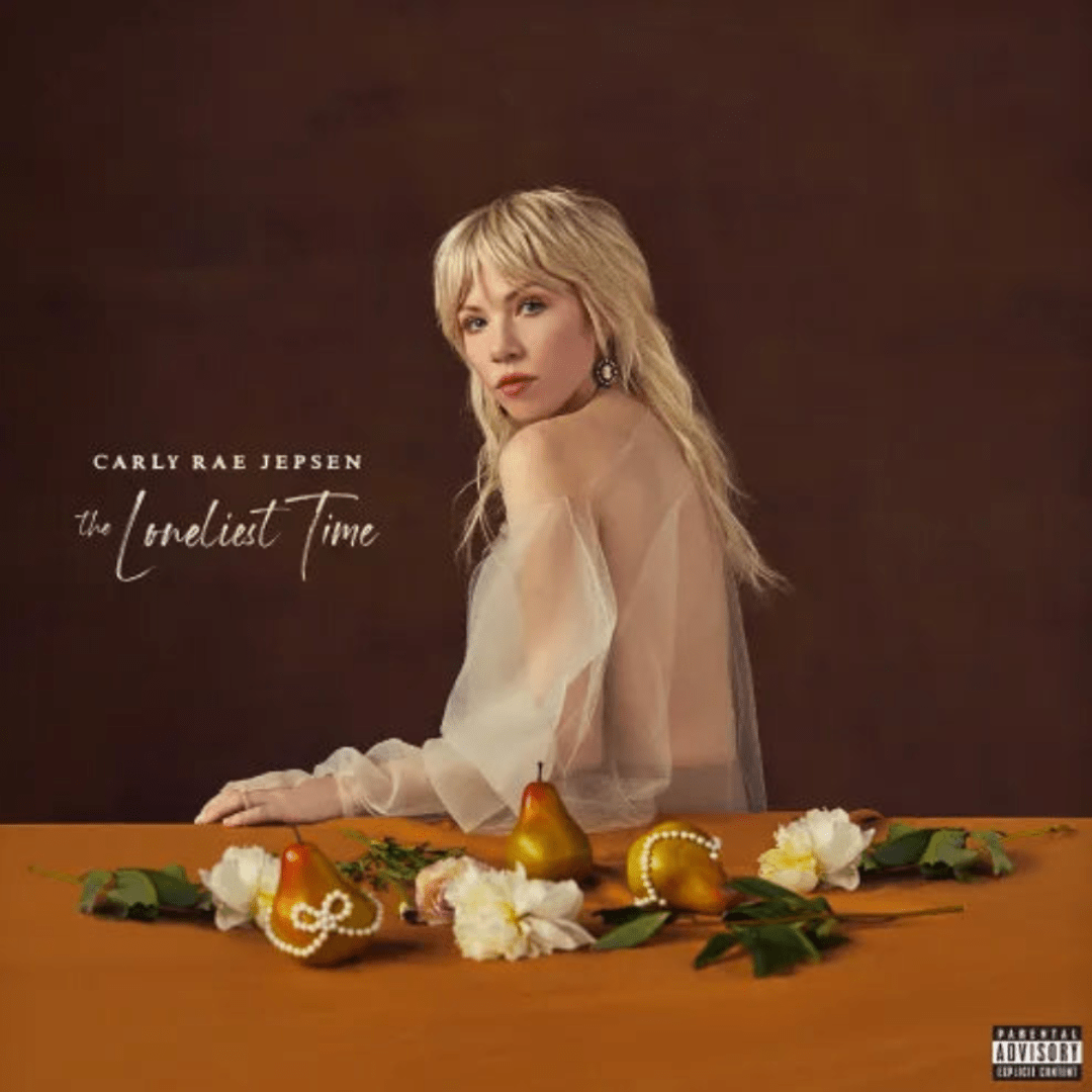 Carly Rae Jepsen The Loneliest Time LP album cover pressed on high-quality vinyl