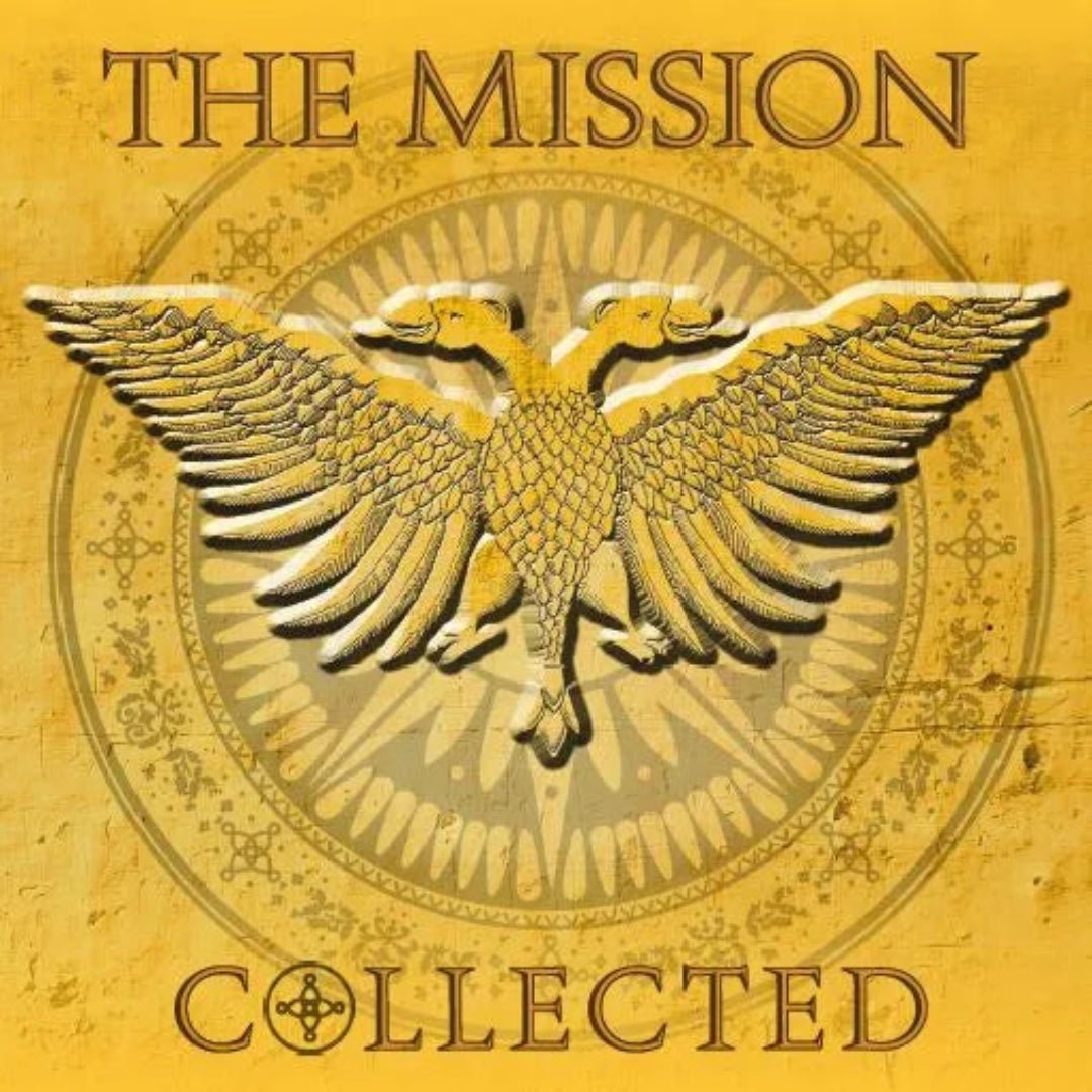 The Mission Collected greatest hits compilation album cover