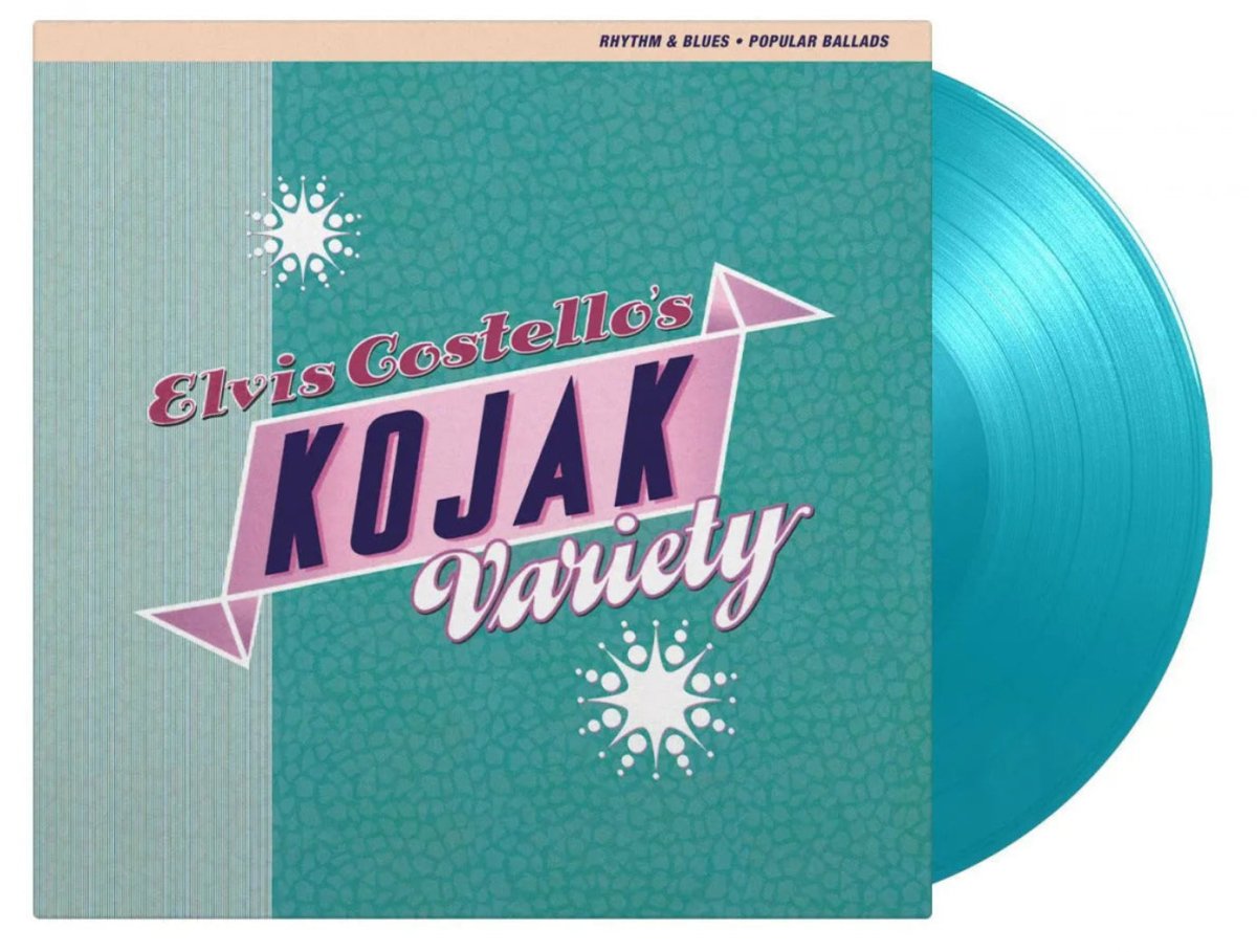 Kojak Variety album cover featuring Elvis Costello’s covers of classic soul and rock