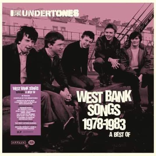 The Undertones - West Bank Songs 1978-1983 A Best Of (SALVO426DLP) 2 LP Set Purple & White Vinyl