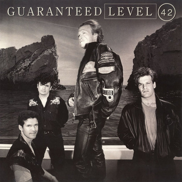 Level 42 Guaranteed Expanded silver and black marbled vinyl 2LP

