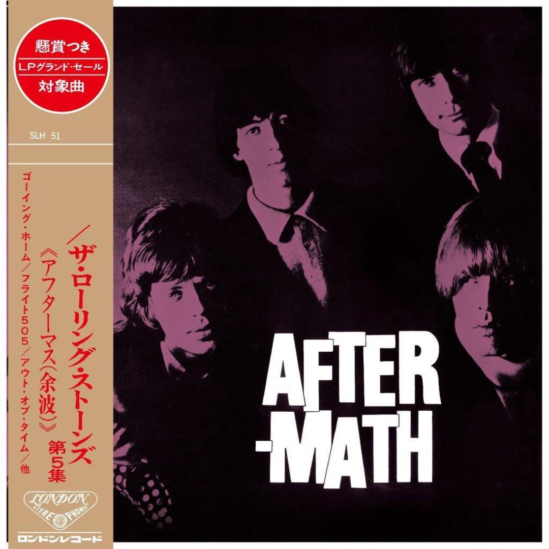 The Rolling Stones Aftermath UK CD album cover featuring classic band art