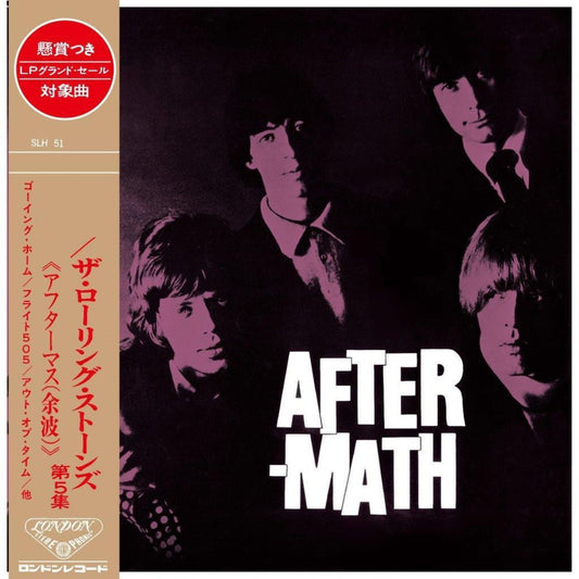The Rolling Stones Aftermath UK CD album cover featuring classic band art