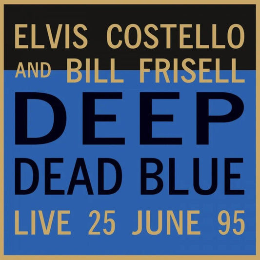 Elvis Costello Deep Dead Blue 1995 live album limited translucent blue vinyl