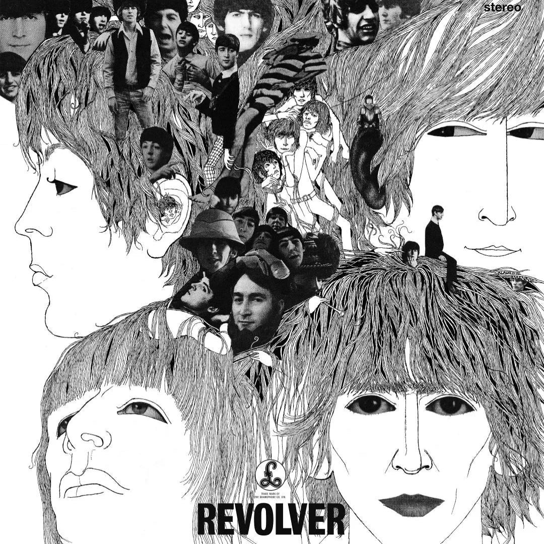The Beatles Revolver CD front cover artwork newly mixed by Giles Martin and Sam Okell