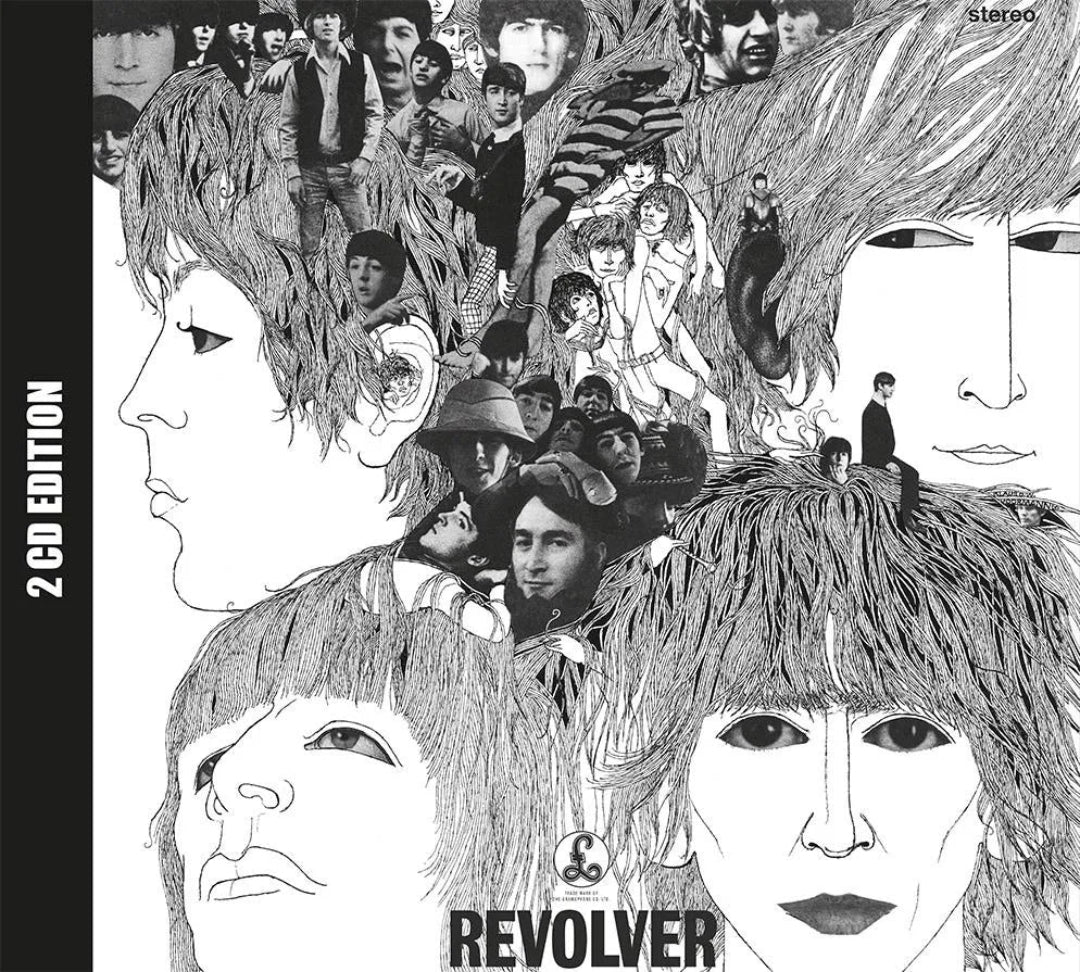 The Beatles Revolver 2CD expanded edition classic 1966 album artwork cover