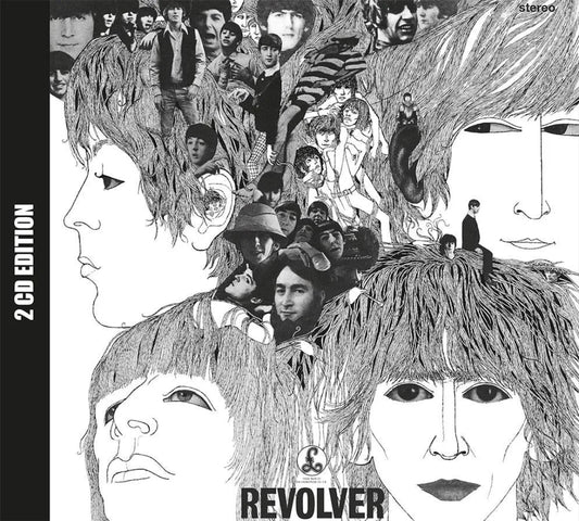 The Beatles Revolver 2CD expanded edition classic 1966 album artwork cover