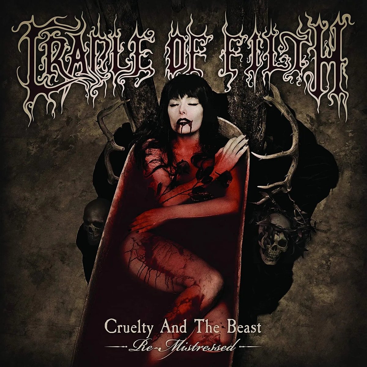 Cradle Of Filth - Cruelty And The Beast (Re - Mistressed) 2 LP Red Vinyl - 1 - LP - Orchard Records
