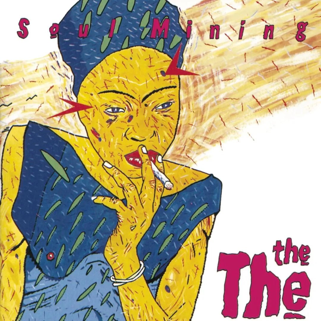 The The Soul Mining 1983 debut album cover artwork on vinyl LP
