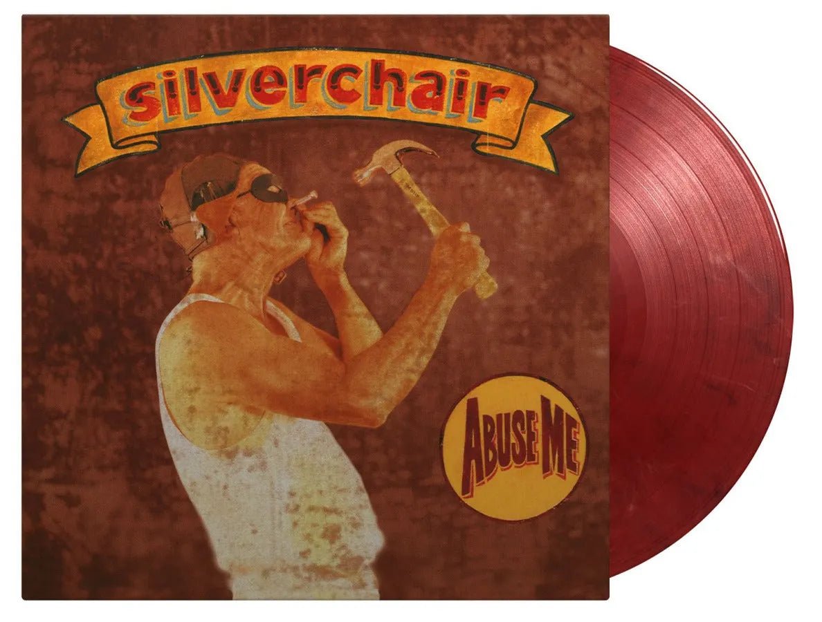 Silverchair - Abuse Me 12" Single Red Marbled Vinyl - 2 - LP - Orchard Records