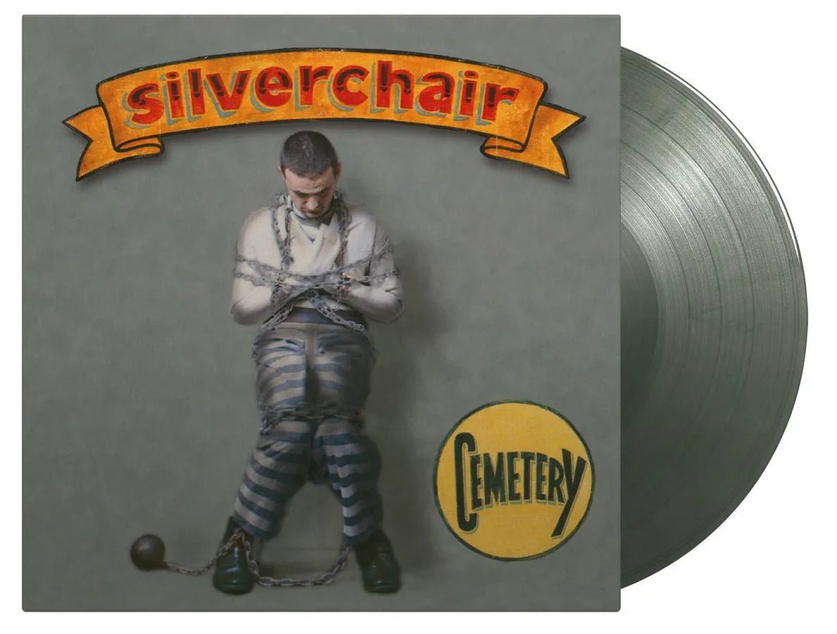 Silverchair - Cemetery 12" Single Silver & Green Marbled Vinyl - 2 - LP - Orchard Records