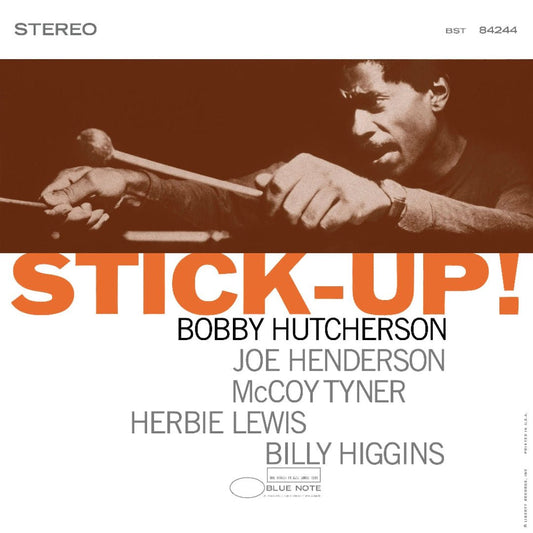 Bobby Hutcherson Stick-Up! album cover, classic 1966 Blue Note jazz release