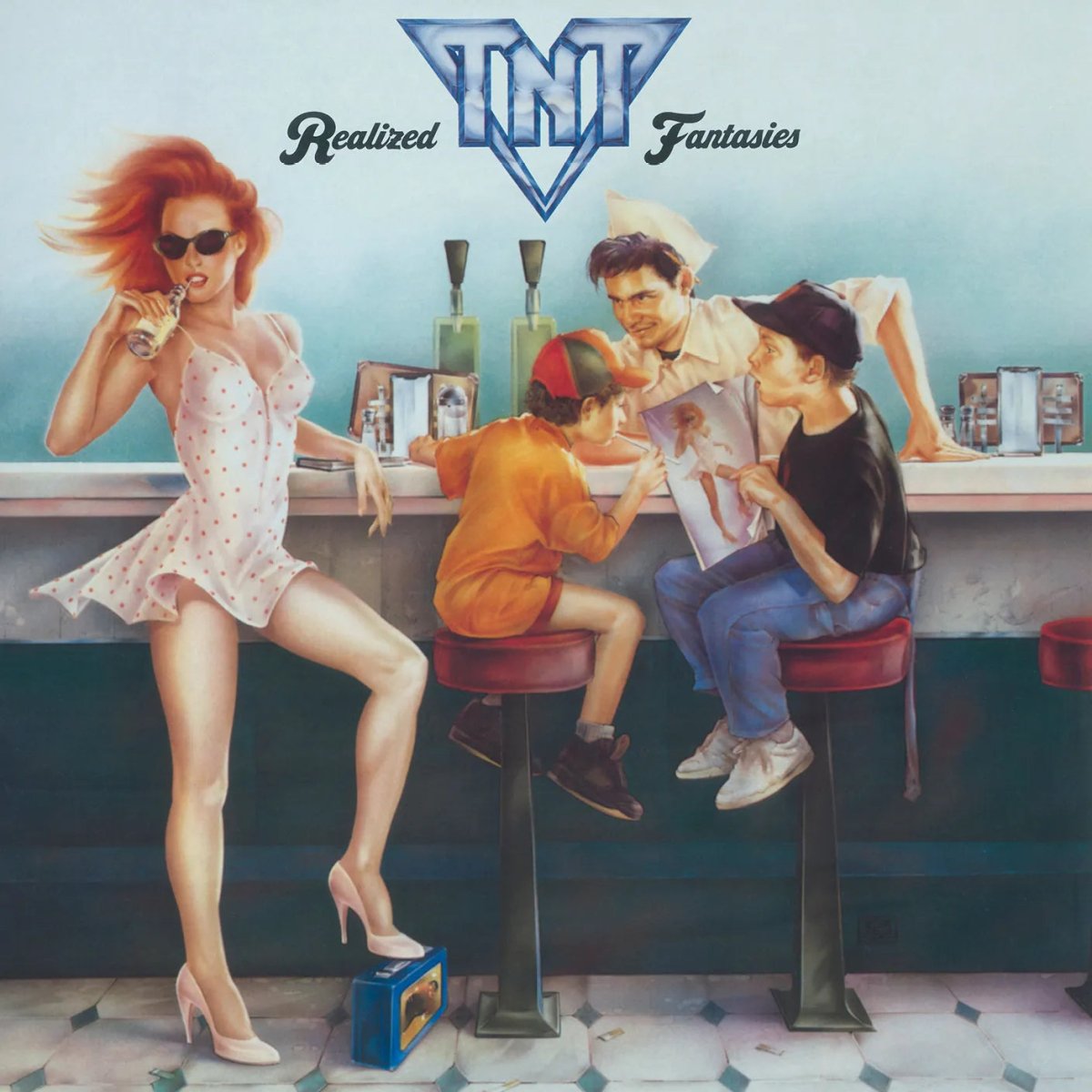 Norwegian hard rock album Realized Fantasies by TNT