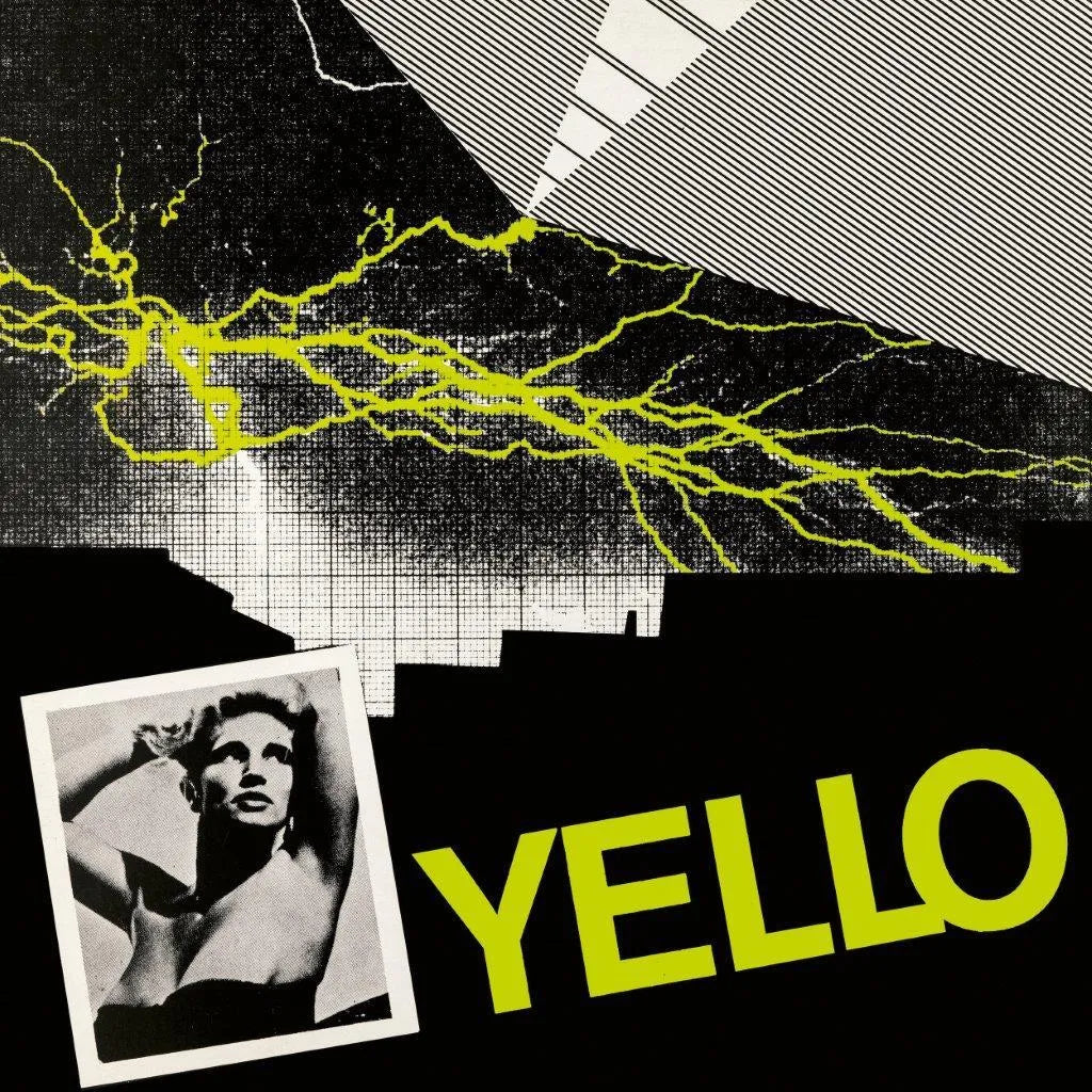 Solid Pleasure by Yello double vinyl black and yellow edition synth pop record