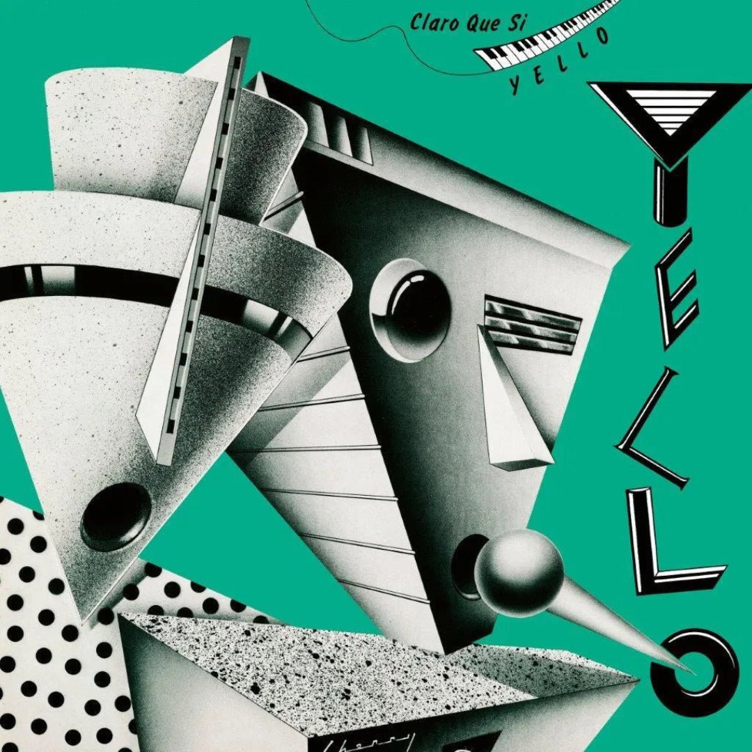 Yello Claro Que Si 2LP set on black & clear vinyl featuring pioneering electronic music