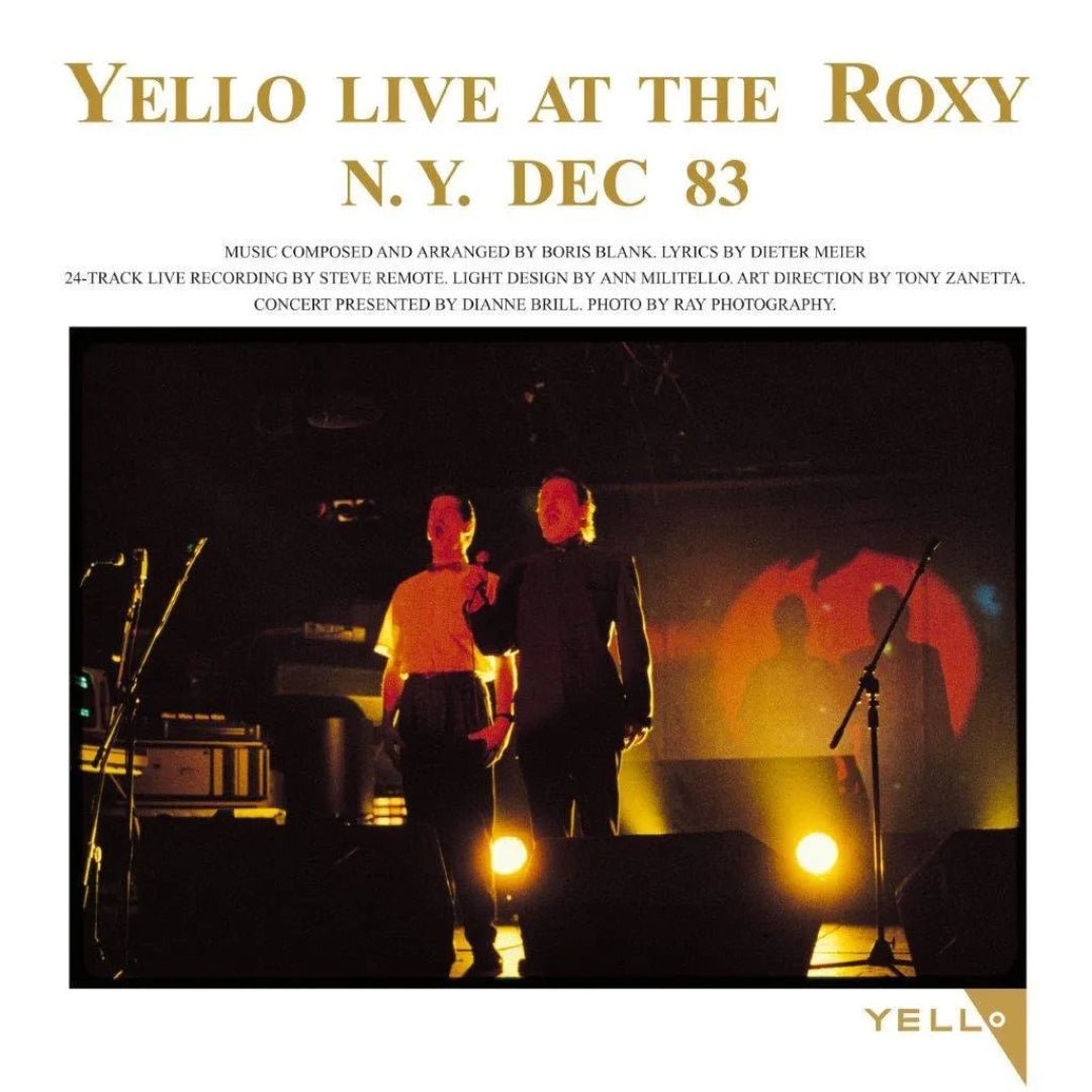 Claro Que Si vinyl edition showcasing Yello’s innovative synth-pop and experimental tracks
