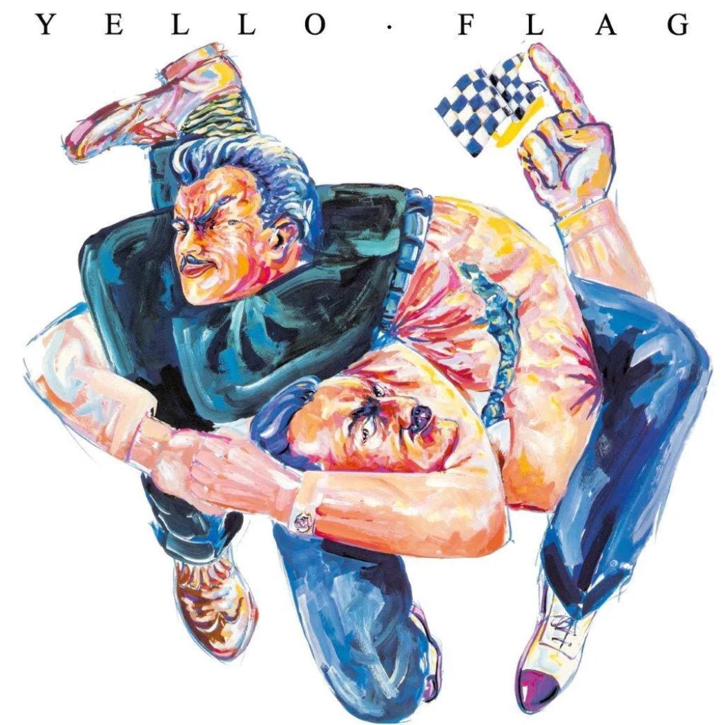 Yello – Flag 2LP set on black and red vinyl featuring hit single “The Race.”