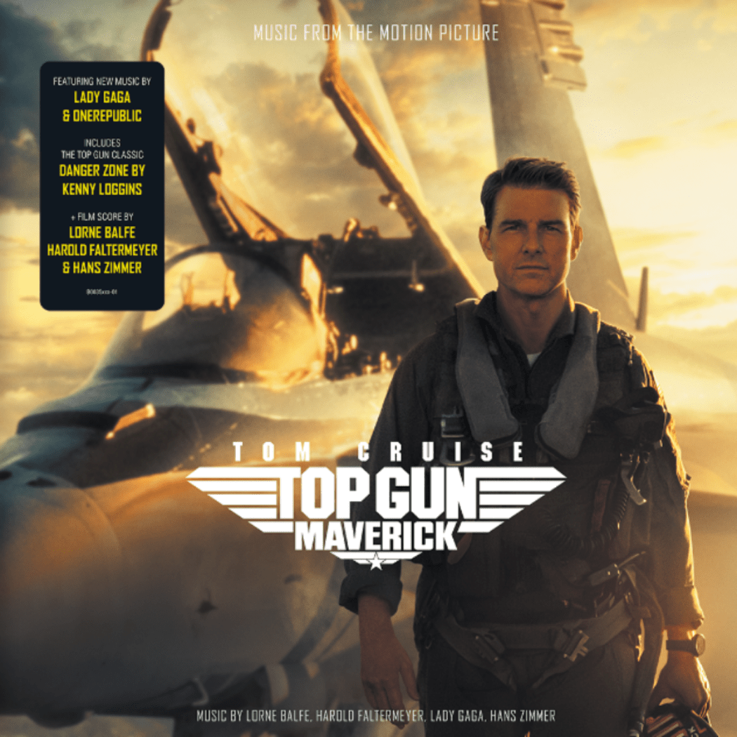 Top Gun Maverick official motion picture soundtrack album cover