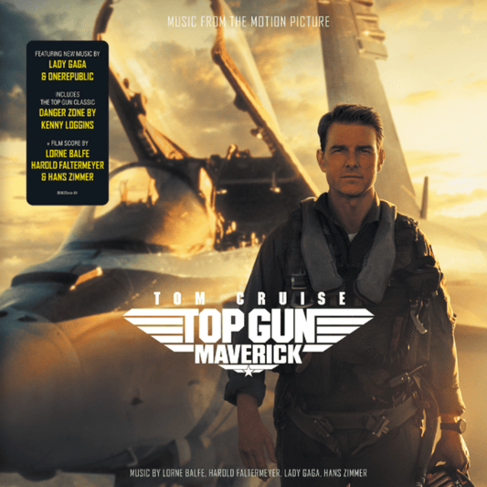 Top Gun Maverick official motion picture soundtrack album cover