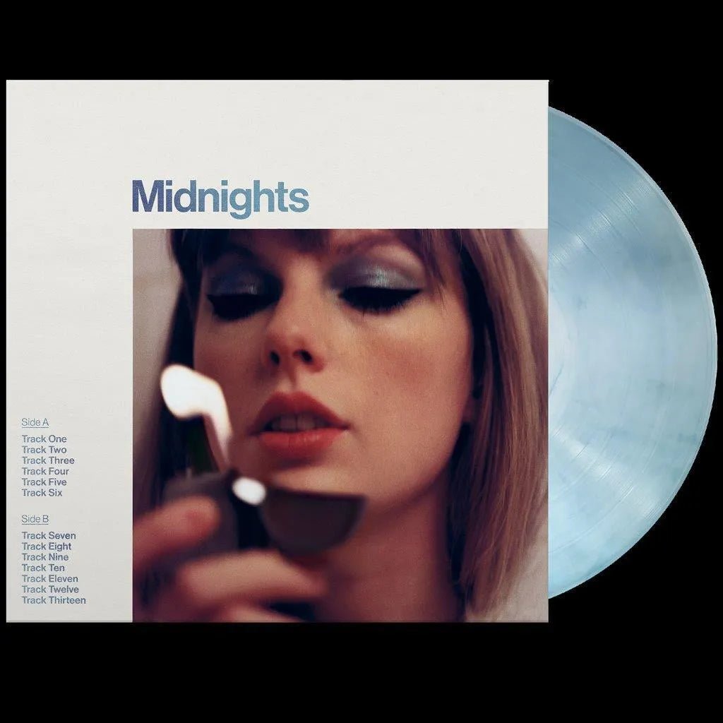 Taylor Swift - Midnights LP Moonstone Blue Vinyl - 2 - LP - Orchard Records