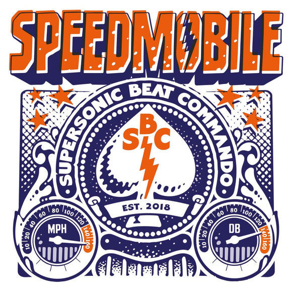 Speedmobile - Supersonic Beat Commando (MOVLP2735) LP Clear Vinyl