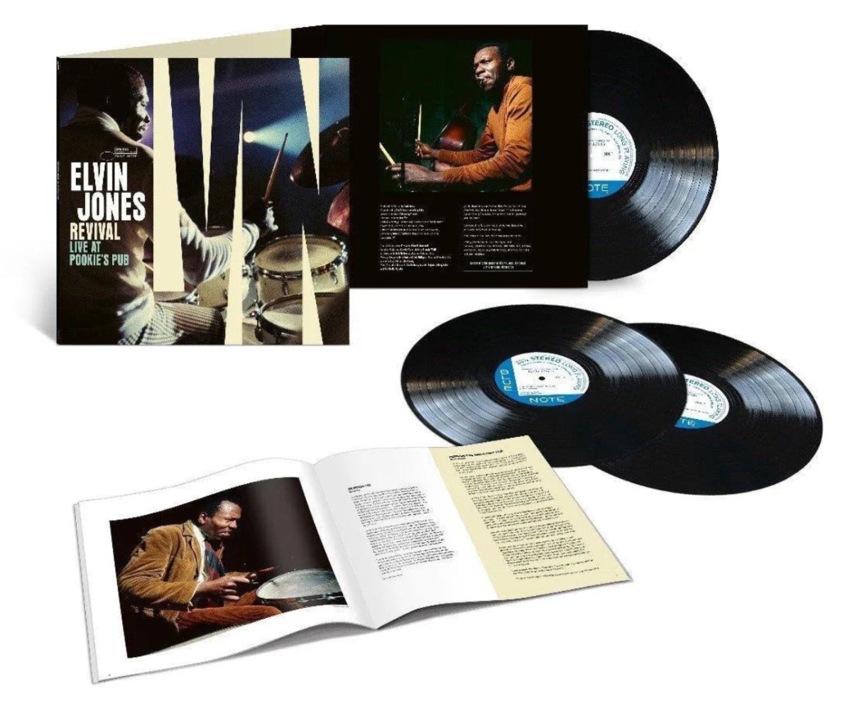 Revival Live at Pookie’s Pub Elvin Jones 1967 live recording album cover