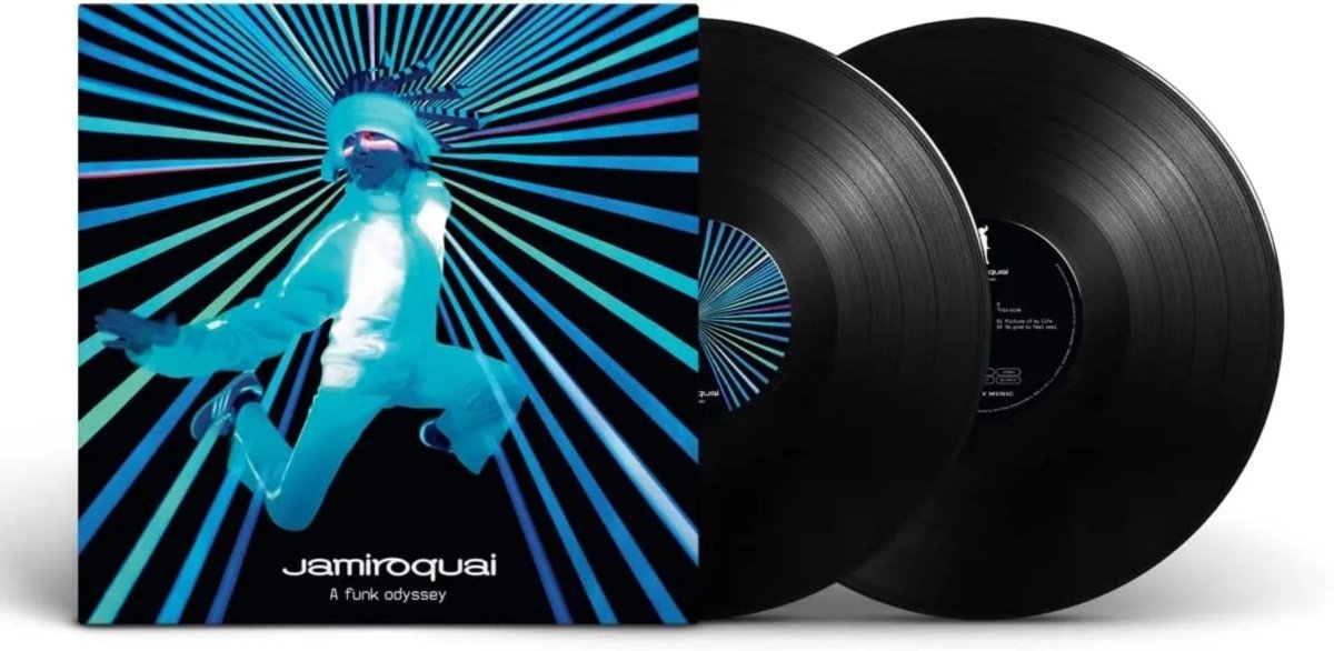 Jamiroquai A Funk Odyssey LP funk disco record