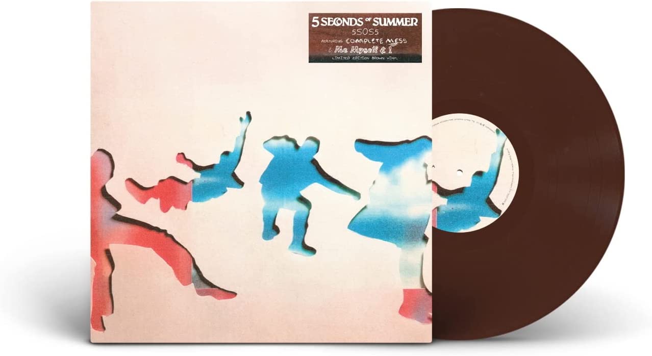 5 Seconds Of Summer 5SOS5 LP Brown Vinyl Limited Edition Pop Rock Release