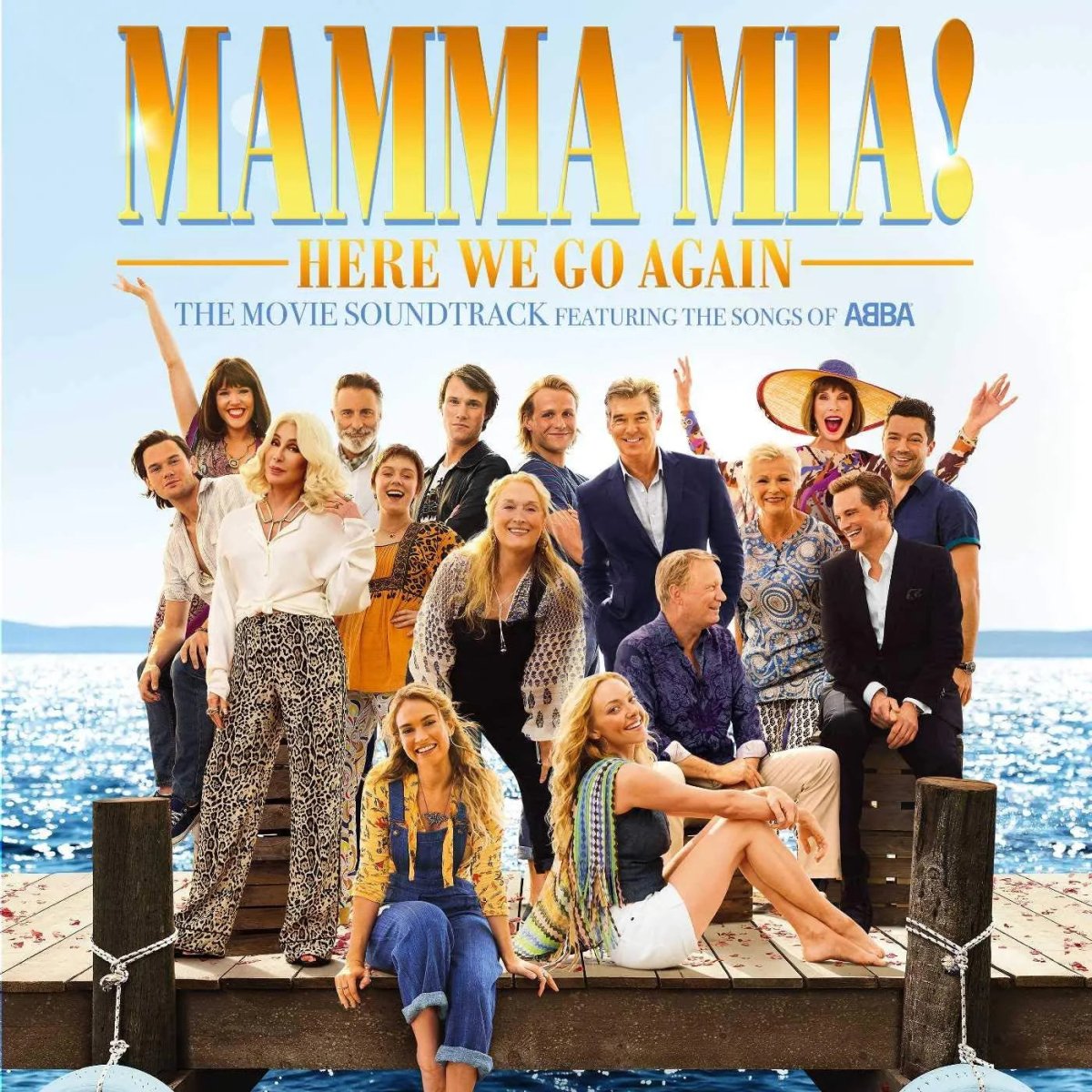 Mamma Mia! Here We Go Again soundtrack 2 LP set featuring ABBA classics